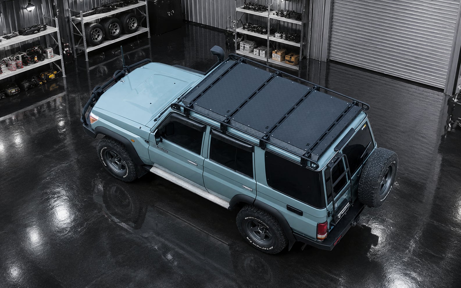 LC76 Roof Rack - Image 1