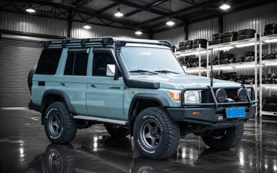 Toyota LC76 Roof Rack — Cargo Solutions
