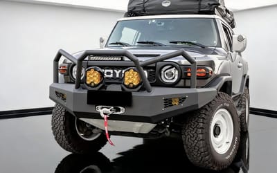 Toyota FJ Cruiser Front Bumper with Bull Bar — Protection & Armor