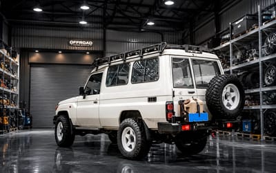 Toyota LC78 Rear Bumper — Protection & Armor